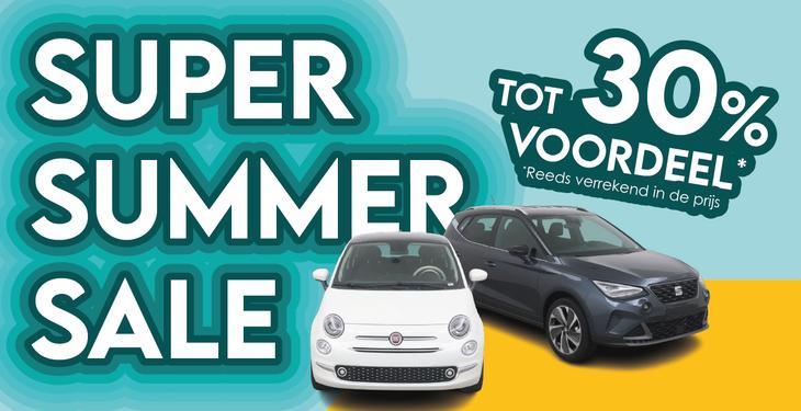 Super Summer Sale - Cardoen - Tot 30% voordeel op nieuwe en refurbished tweedehandsauto's